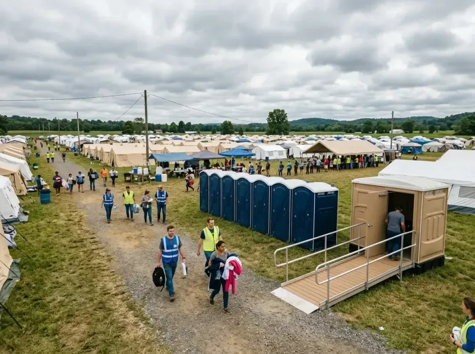 disaster-relief-camp-restrooms-010 — frequently asked questions, Dumpster & Portable Bathrooms Rental in Lake Clarke Shores,…